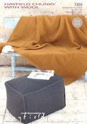 Hayfield Chunky with Wool Pattern 7303 image