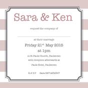 Stripes - Day Invite image