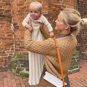 Anna's Christening Gown Pattern Booklet | PetiteKnit image