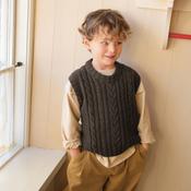 Caspian Slipover Pattern 2501-3 | Sandnes Garn
