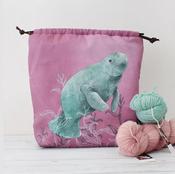 Coral The Manatee | Project Bag | The Blue Rabbit House