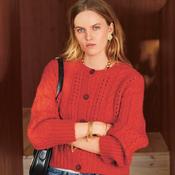Cornelia Cardigan Pattern 2409-8 | Sandnes Garn