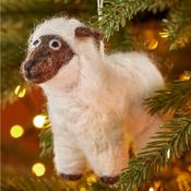 Felt Fluffy Sheep Decoration | Namaste