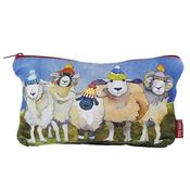 Happy Sheep Zipped Pouch | Emma Ball
