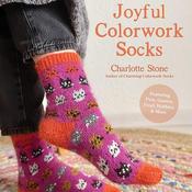 Joyful Colorwork Socks | Charlotte Stone
