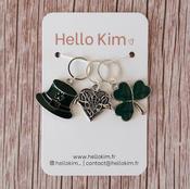 Luck of the Irish Stitch Markers | Hello Kim