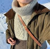 Moby Neck Pattern Booklet | PetiteKnit image