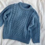 Moby Sweater Junior Sweater Pattern Booklet | PetiteKnit image