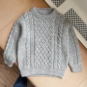 Moby Sweater Mini Sweater Pattern Booklet | PetiteKnit image