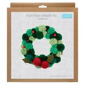Pom Pom Wreath Kit - Green | Trimits image