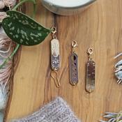 Progress Tab Keeper - Stitch Marker - Moon Phase | Twill + Print
