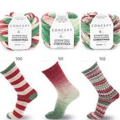 Symmetric Sock Christmas | Katia