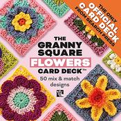The Granny Square Flowers Card Deck | Claire Montgomerie
