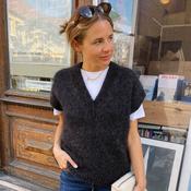 Weekend Slipover V-Neck Pattern Booklet | PetiteKnit image