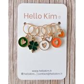 I Love Ireland Stitch Markers | Hello Kim