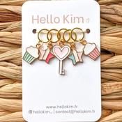 Pastel Stitch Markers | Hello Kim