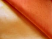 Orange/apricot satin backed dupion image
