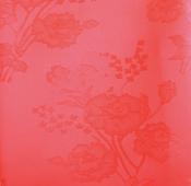 Red jacquard matt satin image