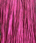 Cerise/black shot crinkled taffeta image