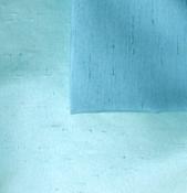 Blue satin backed dupion image