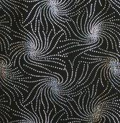 Black starburst lycra