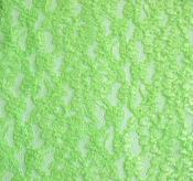 Flo green stretch corded lace image