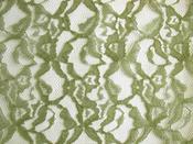 Olive green leaf lace image