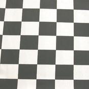 Chef’s black/white check cotton