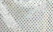 White holo velour image