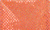 Flo orange holo velour
