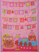 Pink gingerbread advent calender image