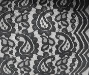 Paisley lace – Black image