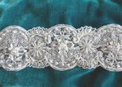7 cm ivory beaded lace image