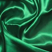 Satin lining – Emerald green image