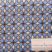 Blue tiles cotton image