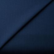 Navy herringbone polywool suiting