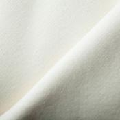Winter white natural wool rich coating