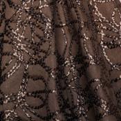Brown metallic cord knit image