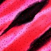Pink/black/red with red holo dots