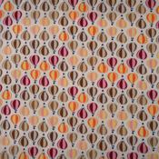 Hot air balloons on cream cotton 60″ image