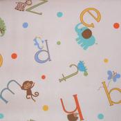 Alphabet Zoo Toss Cotton image