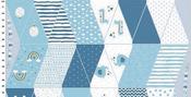 Baby Garland – Blue Bunting cotton