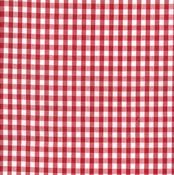 Gingham Polycotton – Red image