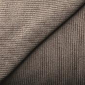 Mocha brown ribbed pure wool knit image