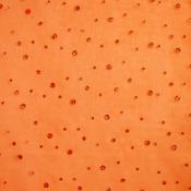 Orange organza with orange holo dots image