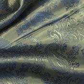Paisley lining – Royal/gold image