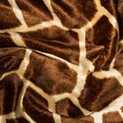 Giraffe velboa fur