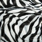 Zebra velboa fur