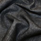 Linen look cotton – Dark grey