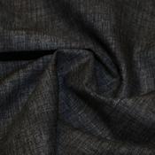 Linen look cotton – Charcoal Grey image